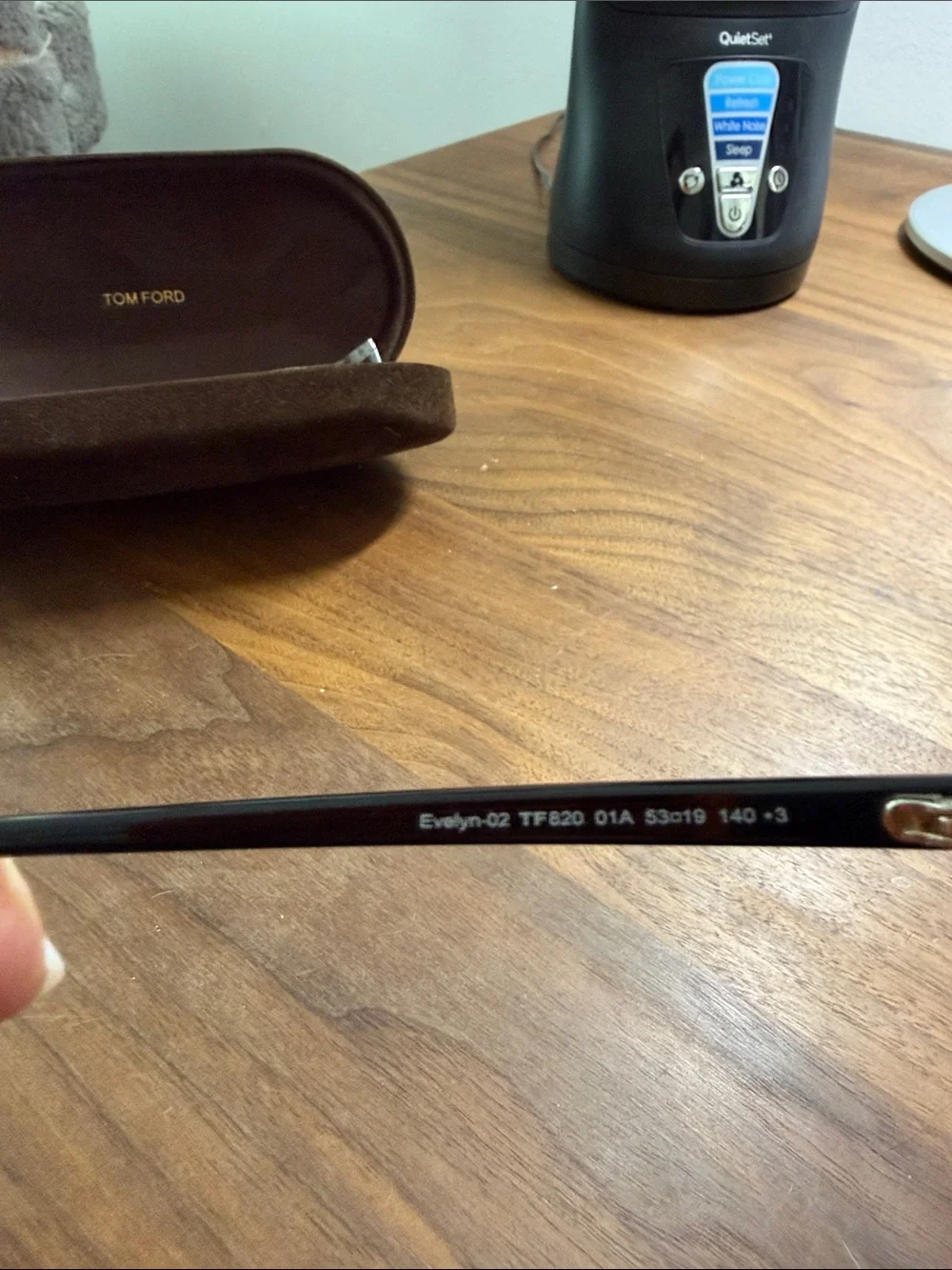 Tom Ford Black Cat-Eye Sunglasses with Gold Accents